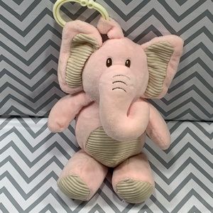 🟣2/$25 Plush Rattle Elephant Baby Toy